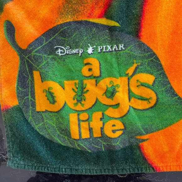 Disney Pixar 1998 It’s a Bugs Life Vintage Beach Towel Princess Atta - Picture 2 of 5